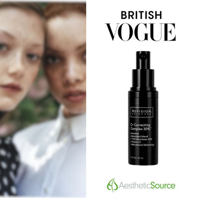 Revision Skincare® C+ Correcting Complex 30%™ appears in British Vogue