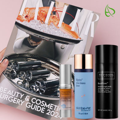 3 much-loved products from the AestheticSource brand portfolio mentioned in Tatler Beauty & Cosmetic Surgery Guide 2024! 🌿