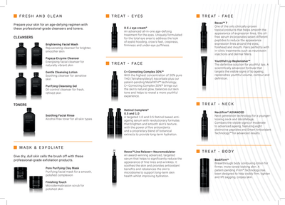 Revision Skincare® Consumer DL Tri-Fold Leaflet