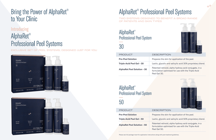 skinbetter science® AlphaRet® Professional Peel Sales Aid (8 pages)