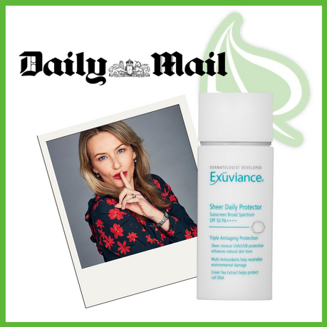 Exuviance in the Daily Mail