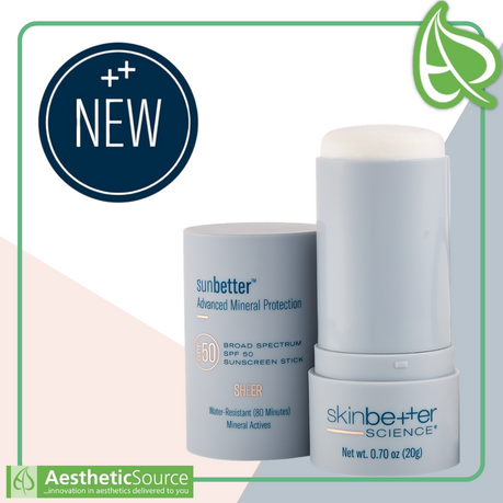 NEW: sunbetter™ Advanced Mineral Protection SHEER SPF 50 SUNSCREEN STICK