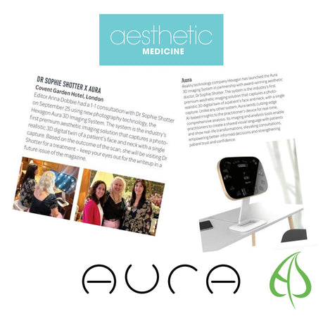 Aura 'as seen in' Aesthetic Medicine Magazine!