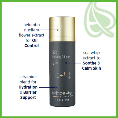 Introducing the NEW skinbetter science® Solo Hydrating Defense™ for MEN