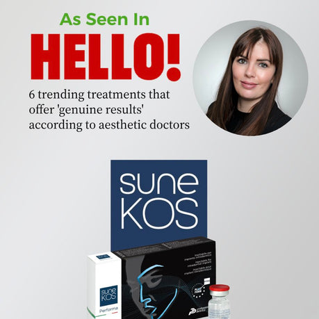 Dr Sophie Shotter talks to HELLO! Magazine about why she enjoys using SuneKOS