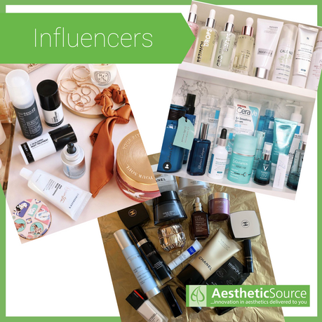 Neostrata & Exuviance Coverage from Influencers