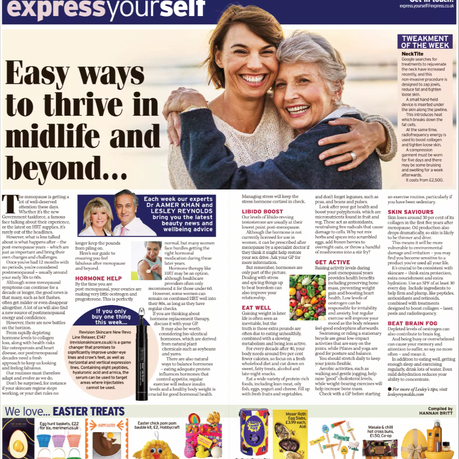 Revision Skincare® Revox™ Line Relaxer features in the Daily Express