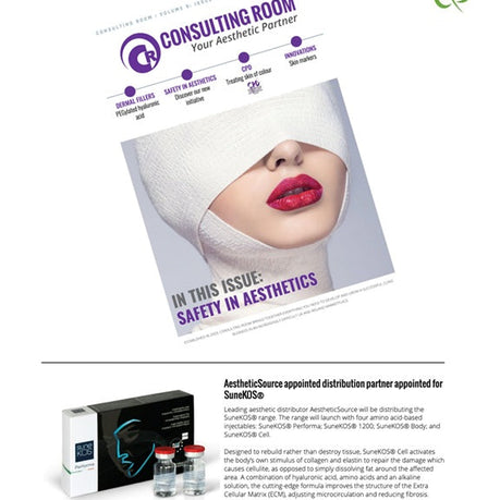 AestheticSource Appointed Distribution Partner of SuneKOS announced in The Consulting Room