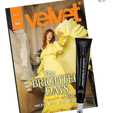 Revision Skincare® YouthFull Lip Replenisher™ featured in Velvet Magazine!