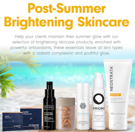 Post-Summer Brightening Skincare