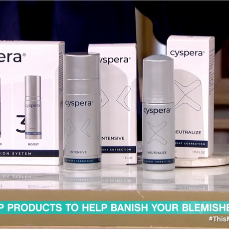 Cyspera® Intensive System on This Morning!