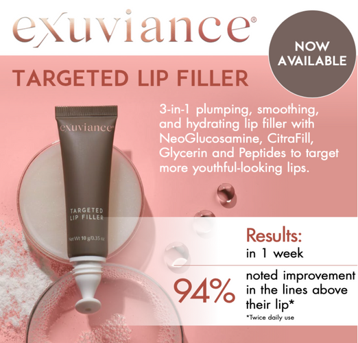 Introducing Exuviance® Targeted Lip Filler