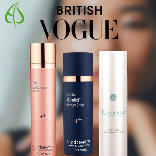 skinbetter science® & Exuviance® Professional in British Vogue!