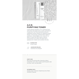 A.C.E. PURIFYING TONER Product Card