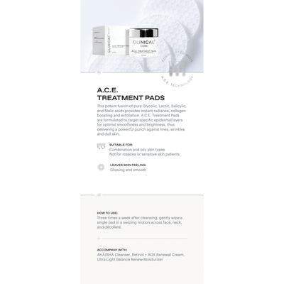 A.C.E. TREATMENT PADS Product Card