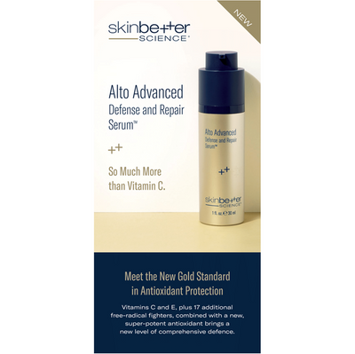 skinbetter science® Alto Advanced Defense & Repair Serum Patient Pamphlet (4 pages)