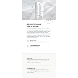 BRIGHTENING FACE WASH Product Card