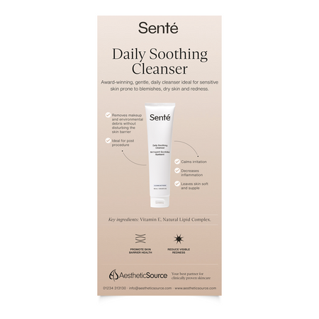 Senté Rack Card Daily Soothing Cleanser