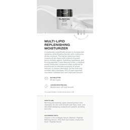 MULTI-LIPID REPLENISHING MOISTURIZER Product Card