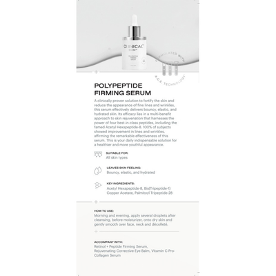 POLYPEPTIDE FIRMING SERUM Product Card