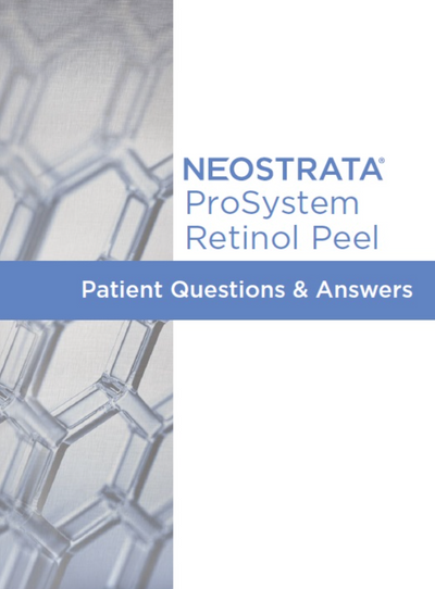 NEOSTRATA® ProSystem Retinol Peel Mini Patient Q & A Booklet (6 pages)