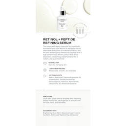 RETINOL + PEPTIDE REFINING SERUM Product Card