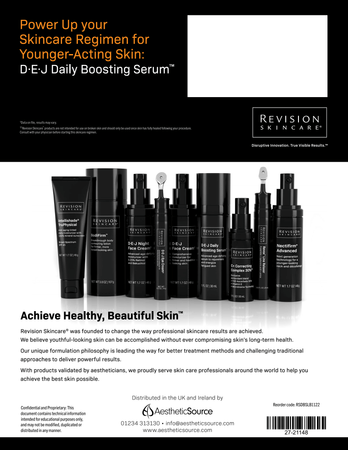 Revision Skincare® D∙E∙J Daily Boosting Serum™ Leave Behind (12 pages)