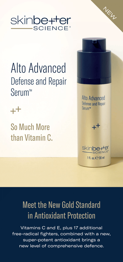 skinbetter science® Alto Advanced Defense & Repair Serum Patient Pamphlet (4 pages)