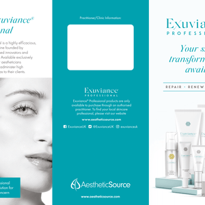 Exuviance® Professional Consumer Leaflet (DL Tri-Fold)