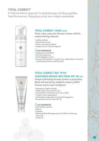 Exuviance® Professional Clinic Product Catalogue (24 pages)