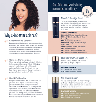 skinbetter science® Clinic Brochure (52 pages)